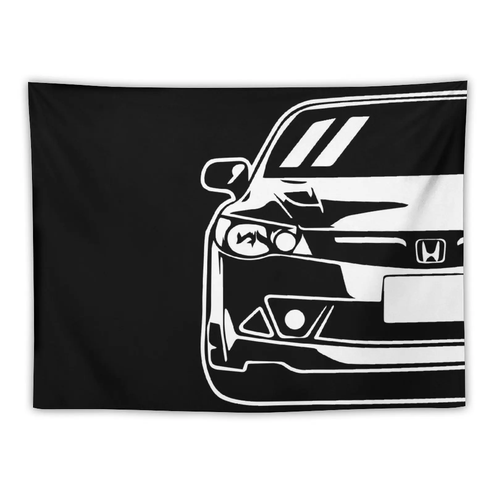 New Civic Type RR Mugen Tapestry Wall Hangings Decoration Wall Deco Bathroom Decor