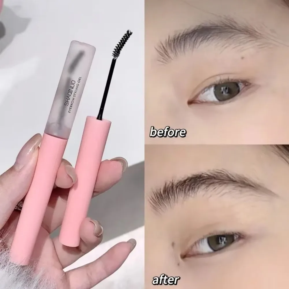 Waterproof Eyebrow Styling Gel Lasting Makeup Transparent Styling Cream Clear Liquid Eyebrow Sealed Layer Cosmetic