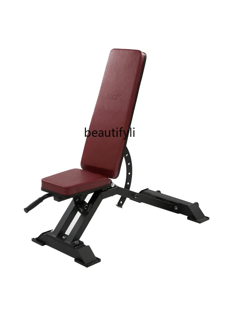 Multifunctional Adjustable Dumbbell Bench Stool Gym Commercial Comprehensive Fitness Chair