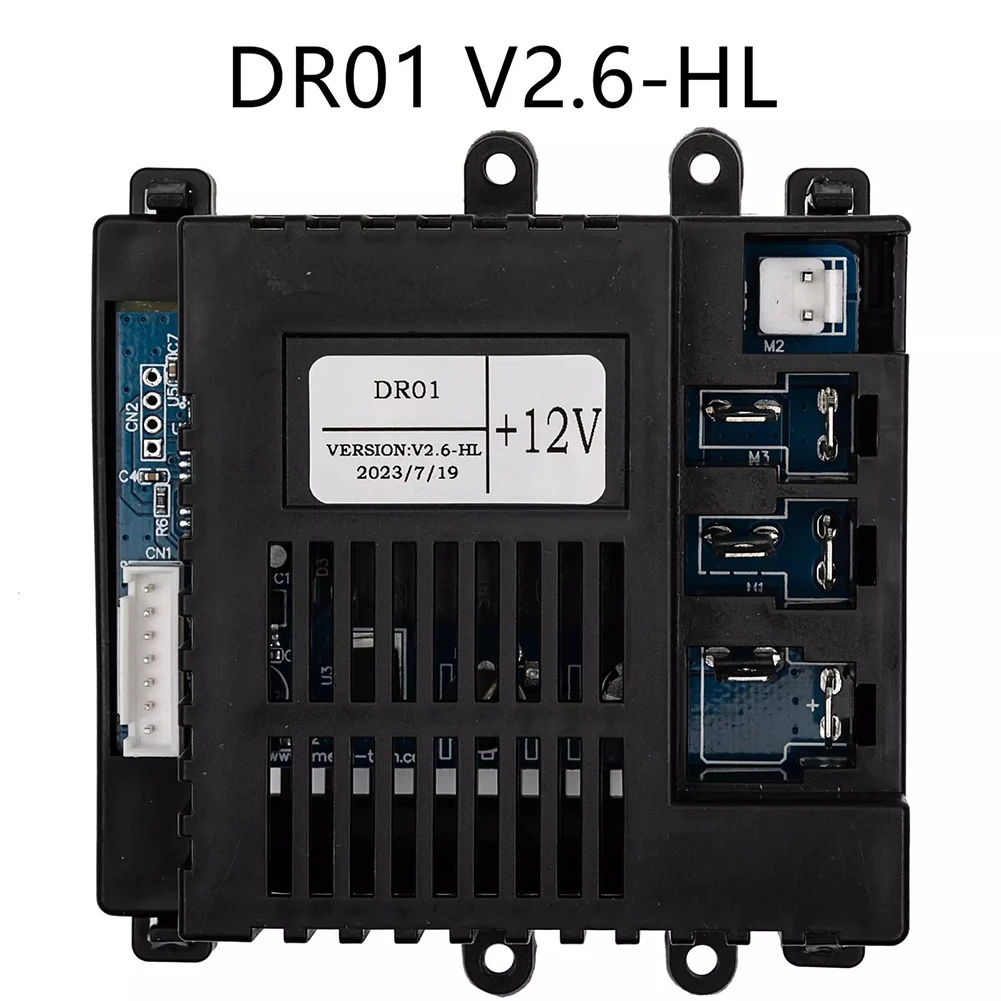 12V Ride-On Car Control Box & 2.4G Remote Compatible With DR01 V2.6 Electric Cars Slow Module Spare Full Set