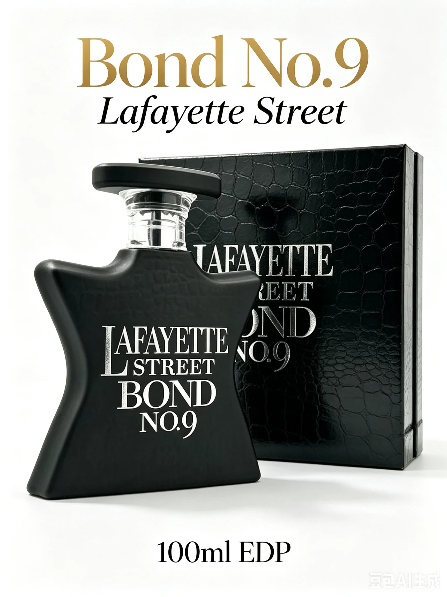 New Arrival Bond No.9 Lafayette Street EDP 100ml 3.3oz Black Star Perfume Bergamot Apple Vanilla Amber Wood Long Lasting Fragrance Men Women Labor Day Halloween Thanksgiving Black Friday Cyber Monday Christmas Gift Idea Best Seller Fast US Shipping view 6