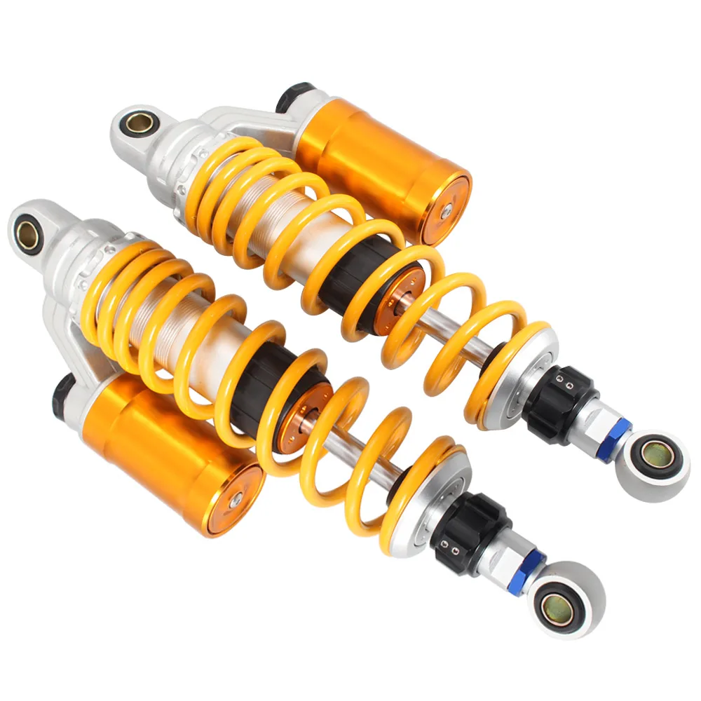 New Aluminum Alloy Steel Shock Absorber And Necessary Mounting Hardware For Most 320Mm 330Mm 350Mm Motorcycle Shock Absorbers