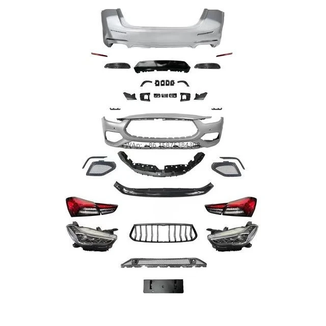 

For President GT Geberit Levante Front Bumper Cover Headlight Leafboard From Old Model to New Model Dismantling Parts