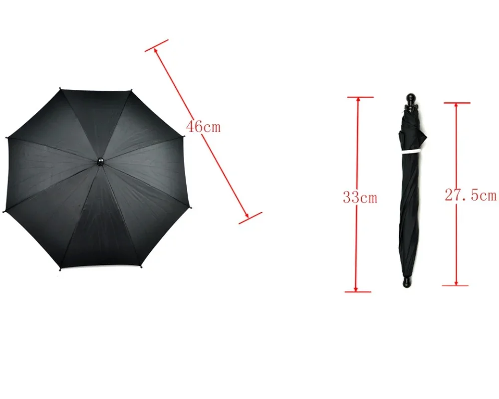 Magic Umbrella Magic Tricks (41cm Length) Magic Device Silk To Four Umbrellas Stage Magia Accessories Magician Gimmicks