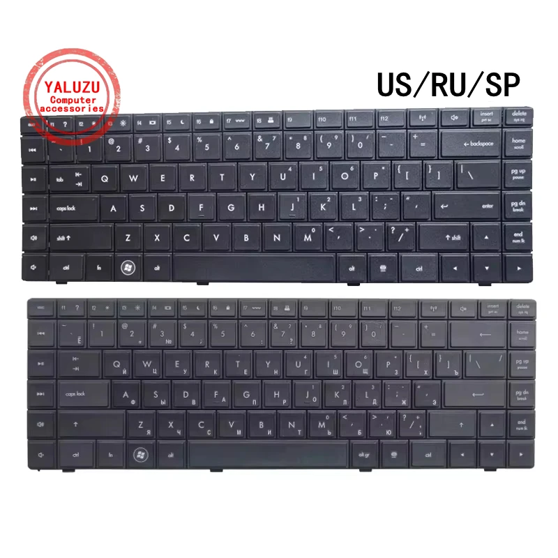 

US/RU/SP English/Russian/Spanish NEW Laptop Keyboard For HP Compaq 620 621 625 CQ620 CQ621 CQ625