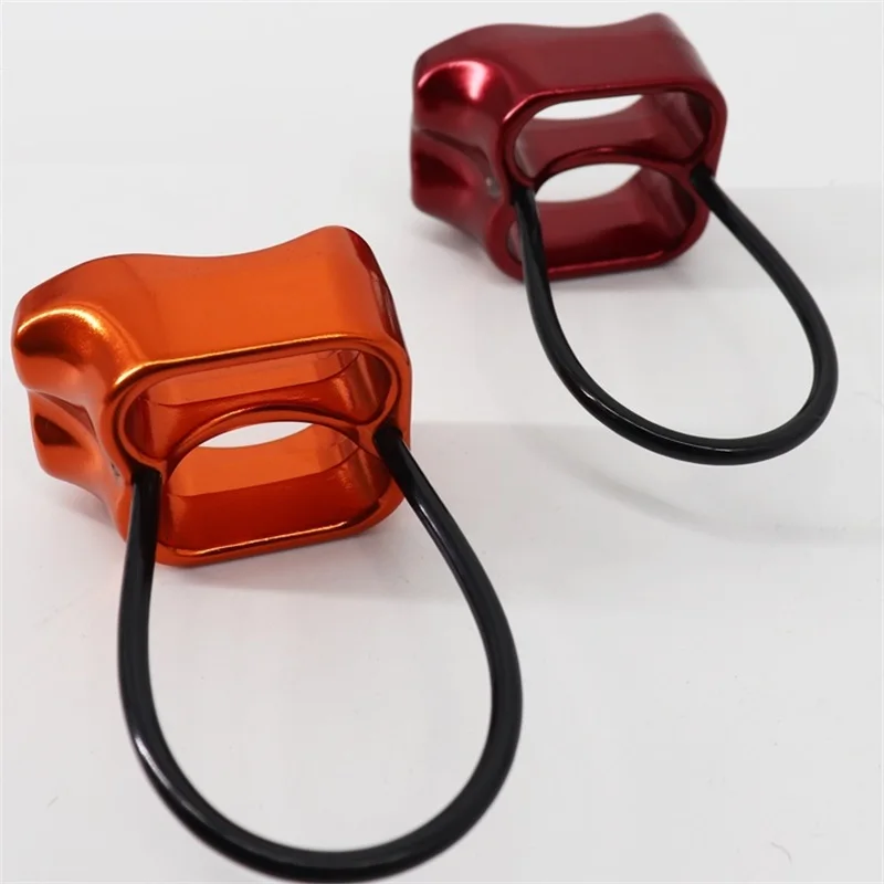 Rock Climbing ATC Descender Aluminum 25kN Indoor Climbing Wall Protector Outdoor Descend Mountaineering  Rigging Equipment