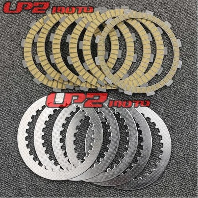 Clutch Friction Plate Discs for Honda CB-1 CB400F 89-90 CB400SF Super Four 1992 93 94 95 96 97 98 CBX400F CBX550 1982 83 84 85