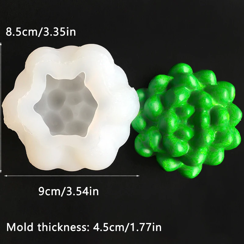 Силиконовая форма «сделай сам» для больших суккулентов, свечей, цветов, искусственных поделок, форма из смолы, инструменты для выпечки шоколадных конфет и тортов ручной работы