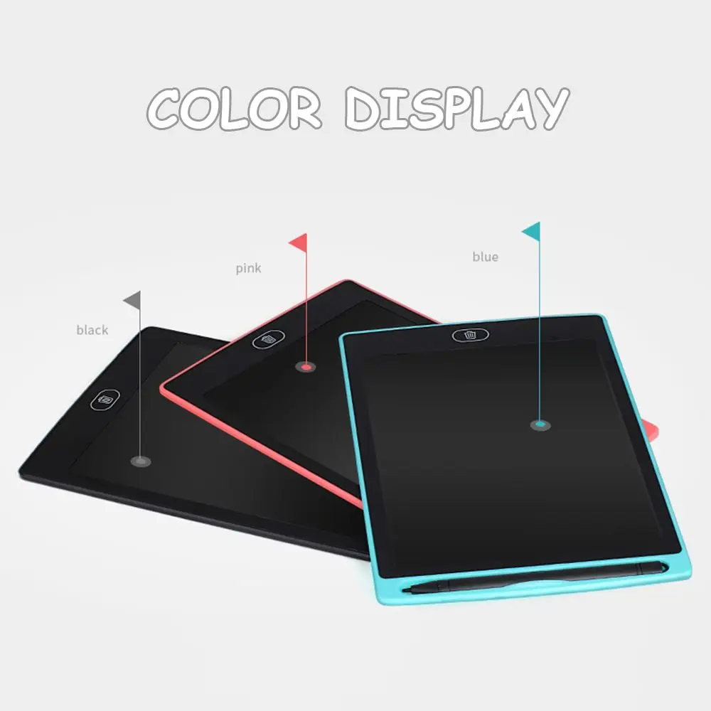 Bloco de notas memo de 8,5 polegadas, gráficos eletrônicos, bloco de desenho infantil, tela colorida, placa de escrita LCD, tablet Doodle