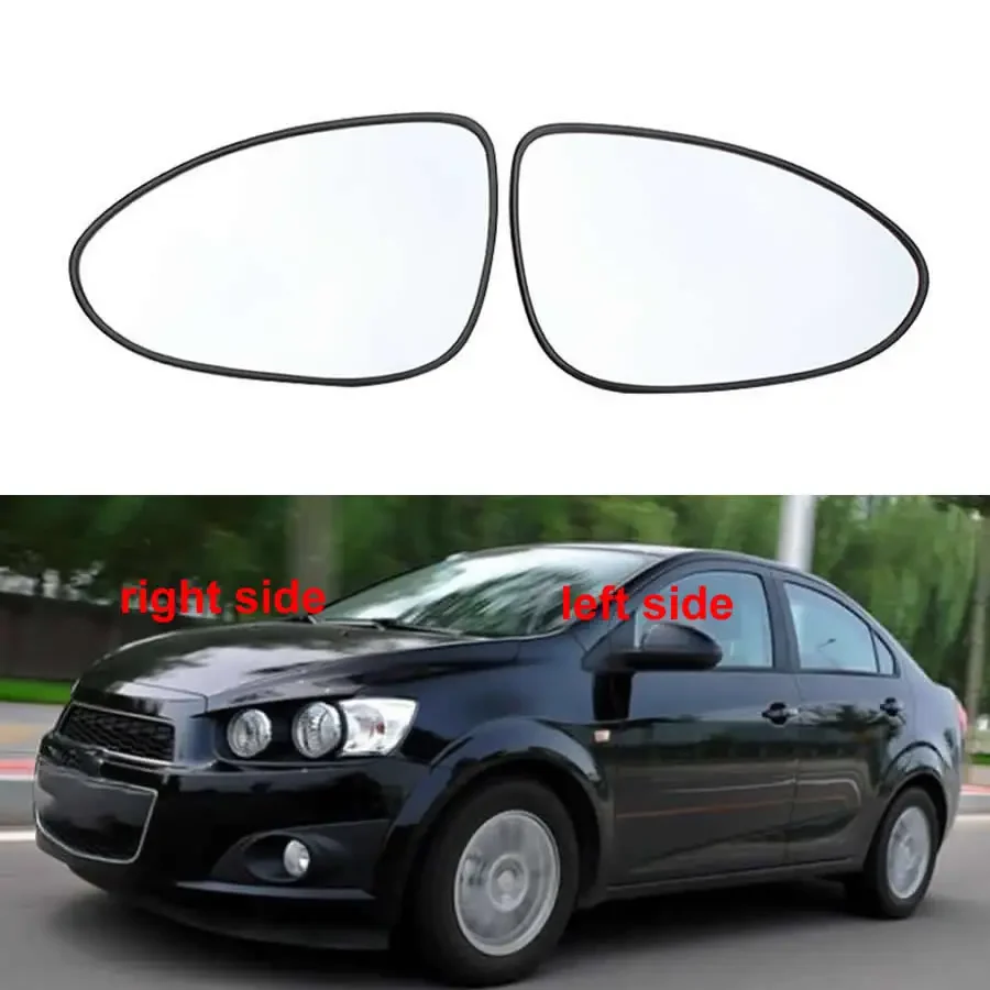 

For Chevrolet Aveo 2010 2011 2012 2013 2014 Auto Accessories Car Rearview Mirrors Glass Outside Door Side Mirror Lens 95132579