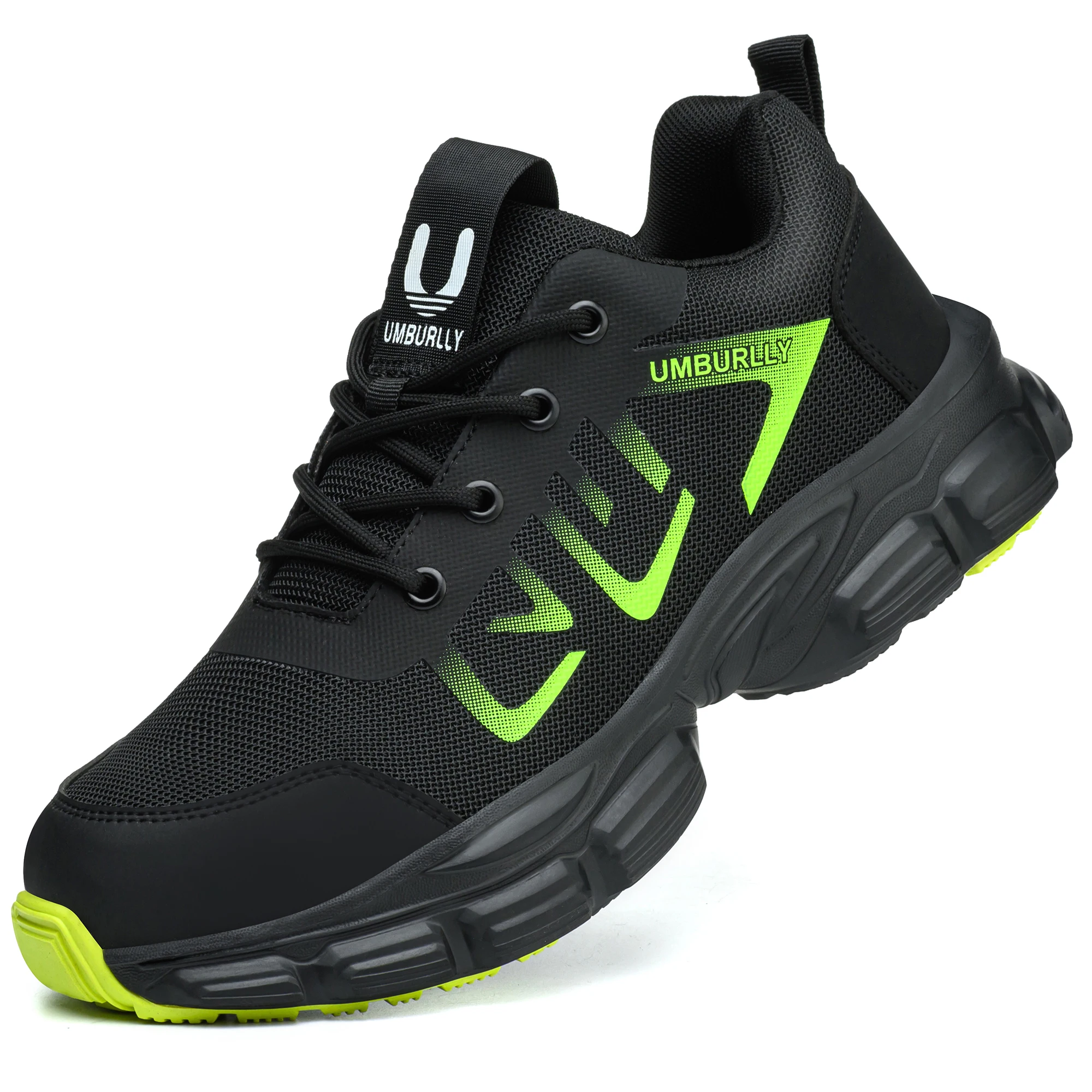 

Euro Size Men's 4.0 European Standard Kevlar Midsole European Standard Steel Toe Smashproof Construction Site Safety Shoes