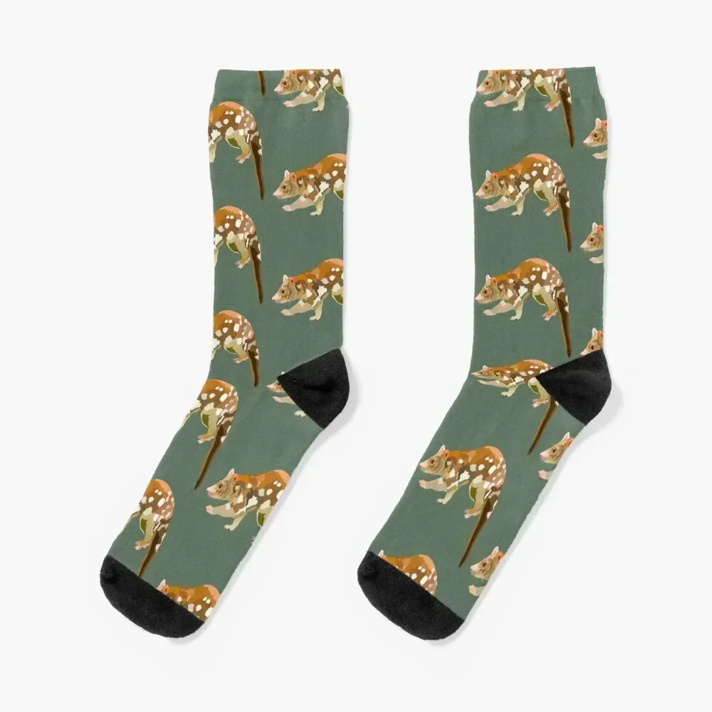 

T is for Tiger Quoll Socks basketball designer valentine gift ideas anti-slip Socks Woman Men's