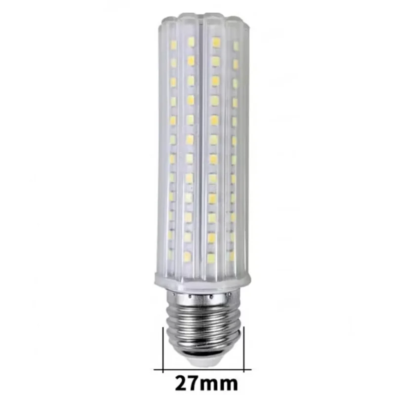 10pcs AC110V 220V 10W 20W 24W LED Corn Bulb CCT Double Color Three Color Warm White+White 3000k 4000k 6000k Chandelier Pendant