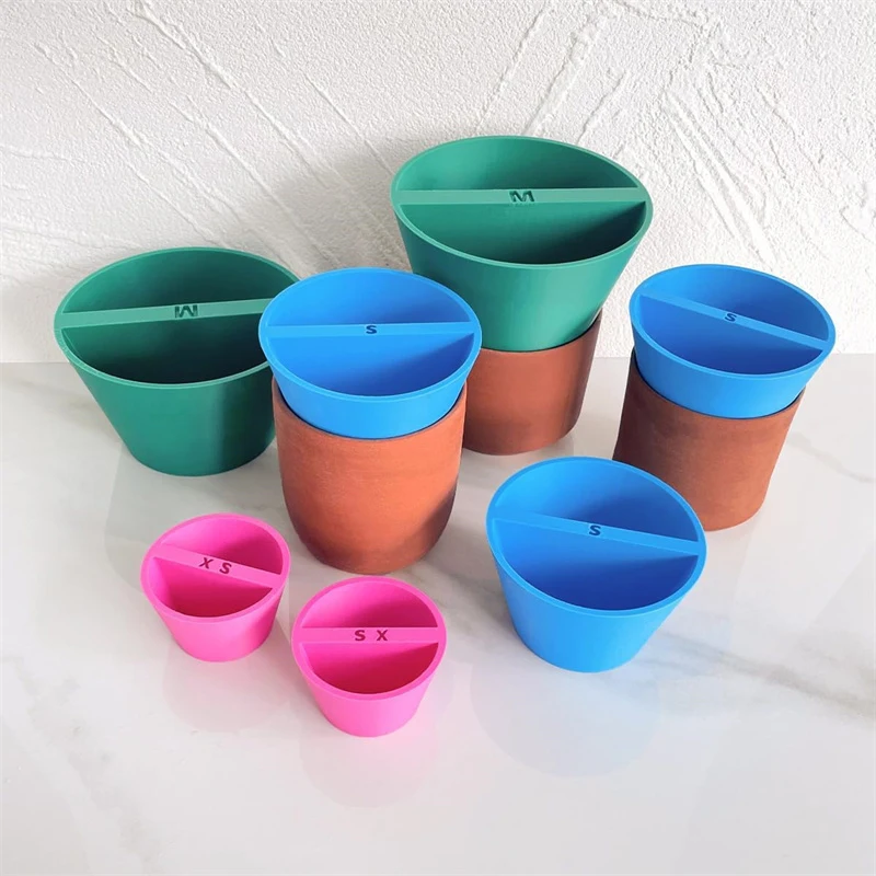 3Pcs Rim Cone Pottery Tool Home Painting Multiple Sizes Ceramic Rim Shaper Cone 3D Printed Pottery Tool Fixing Rims