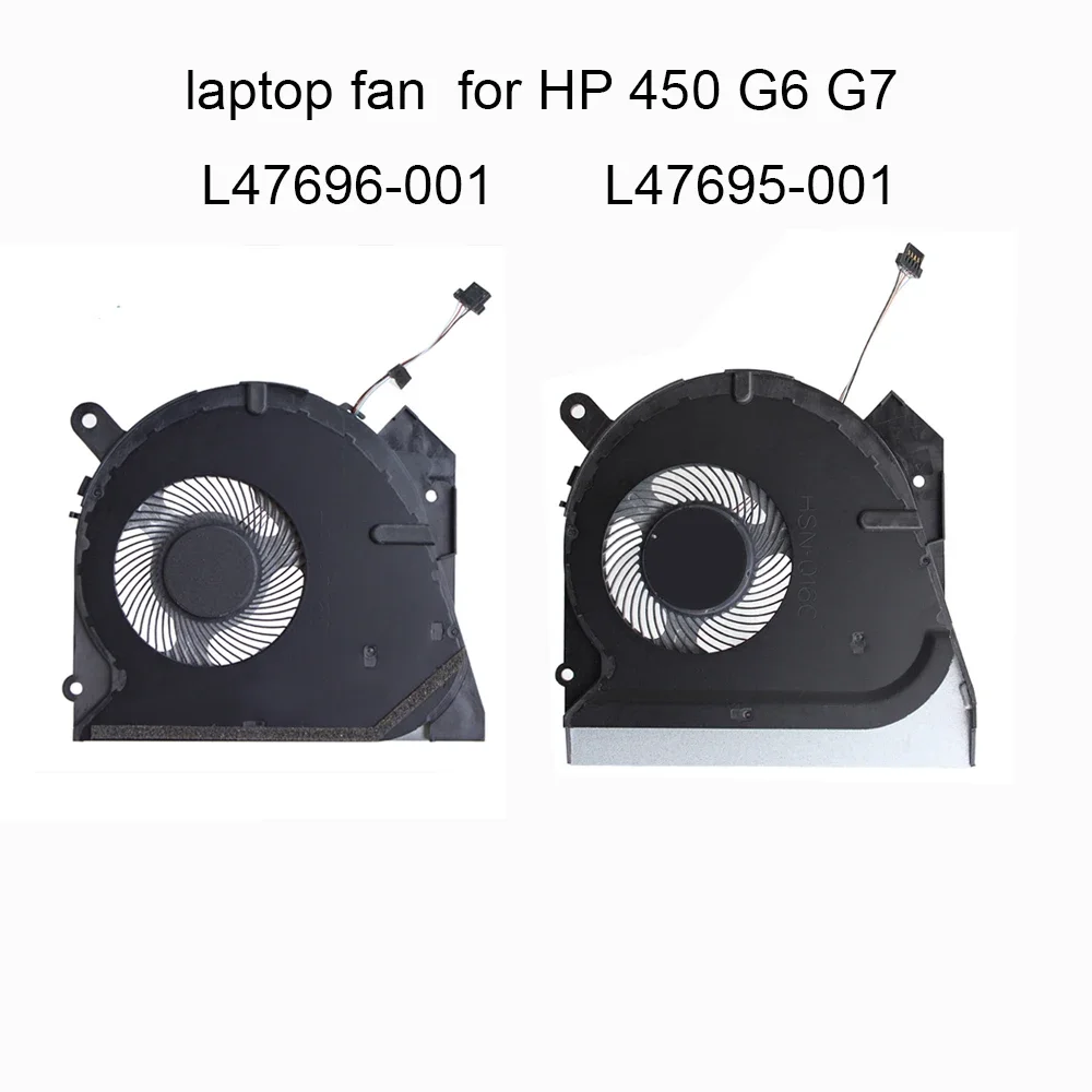 Ordenador portátil de refrigeración de la CPU ventilador de refrigeración para HP Probook 455R 450 G6 G7 HSN-Q17C HSN-Q16C ZHAN 66 Pro 15 G2 G3 L47695 L47696 001 0FL0A0000H