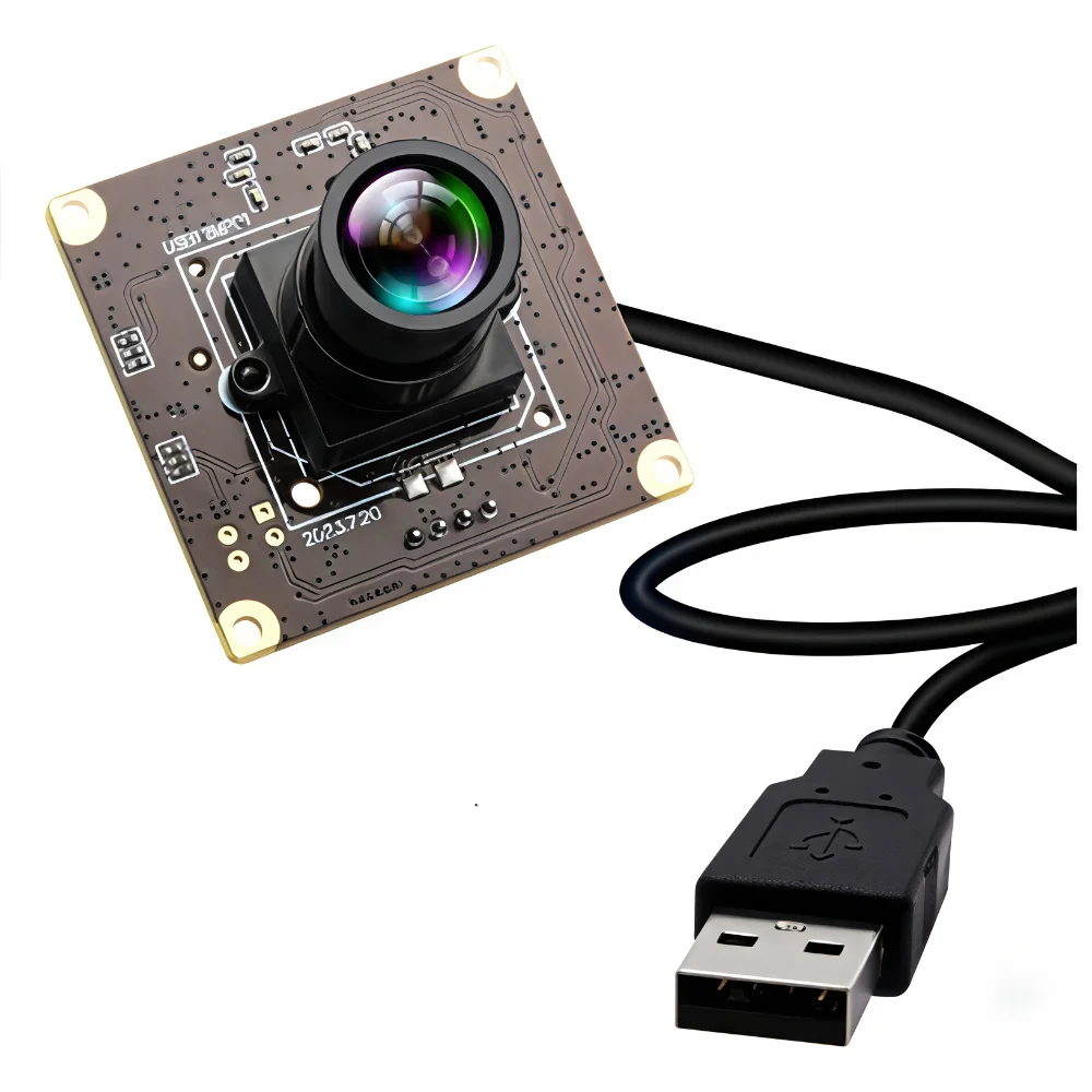 

ELP 12MP ELP USB Camera Module M12 Far Shooting Lens Low Illumination 4K 30fps 1080P 120fps Industrial Camera for Golf Swing