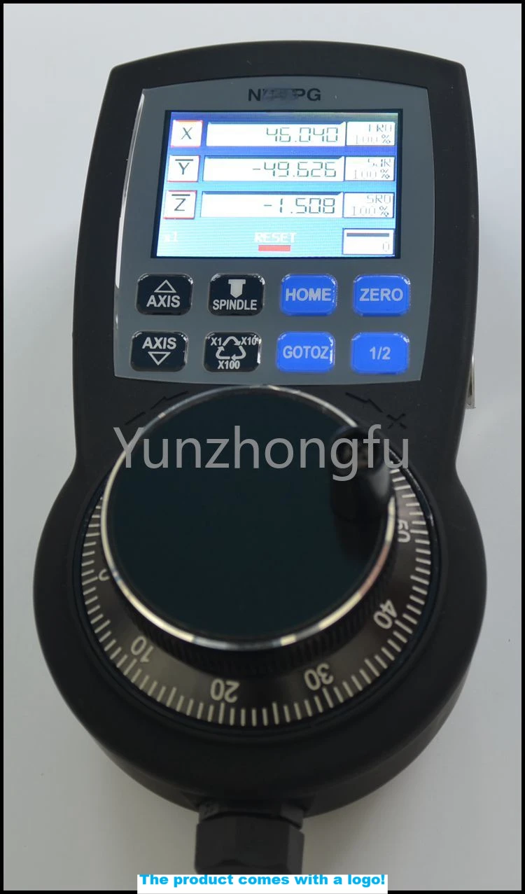 High Configuration Mach3 Hand Pulse Manual Function Complete Serial Communication with Coordinate Display