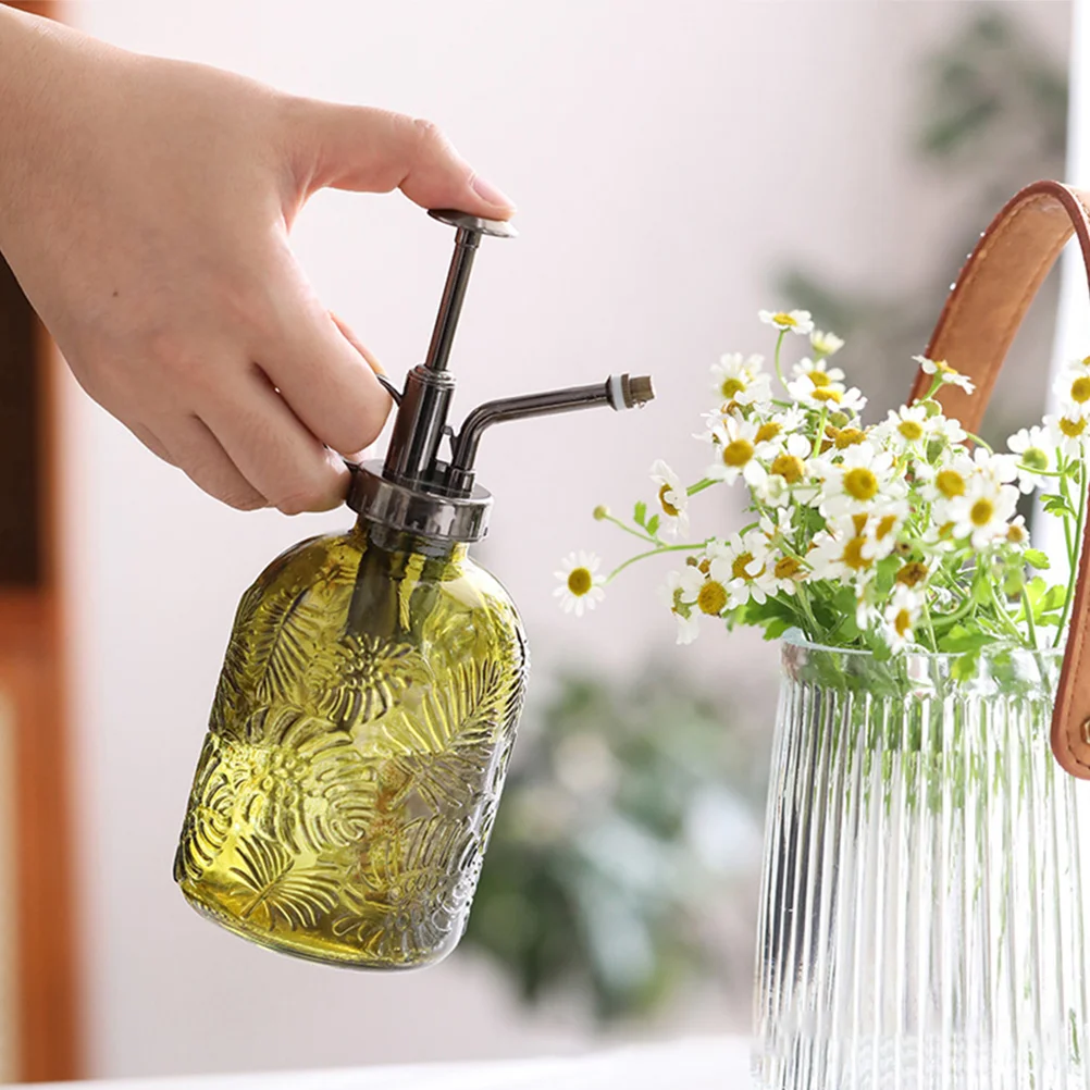 Watering Can Indoor Plant Sprayer Pump Garden The Flowers Replacement Mister Bottle Glass