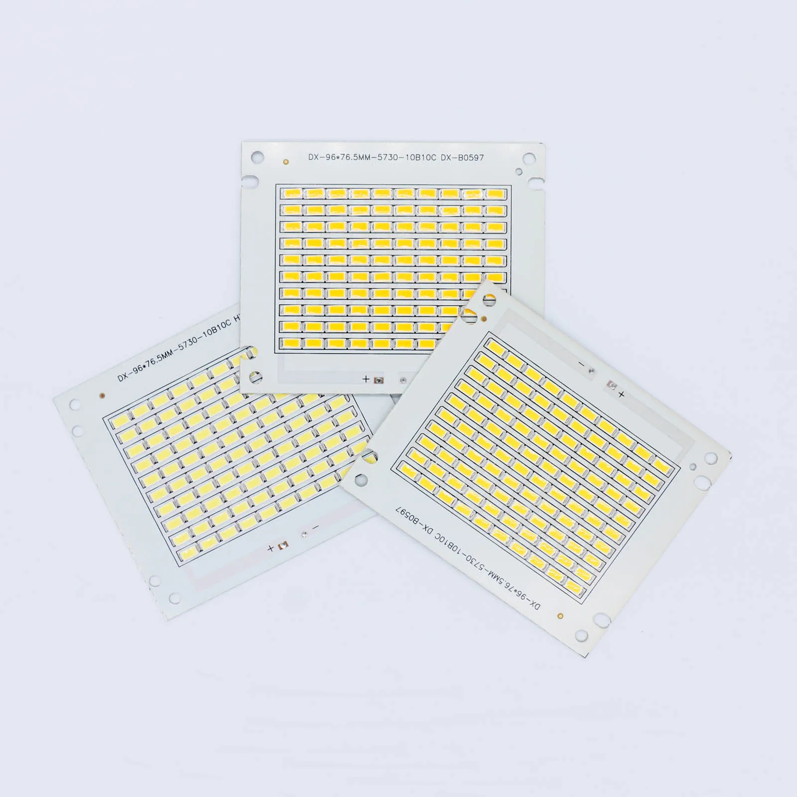 LED Beads COB Diode DC30-32V 5730 50W 1450mA 6000lm Epistar PCB LED per proiettori faretti lampada da giardino illuminazione esterna fai da te