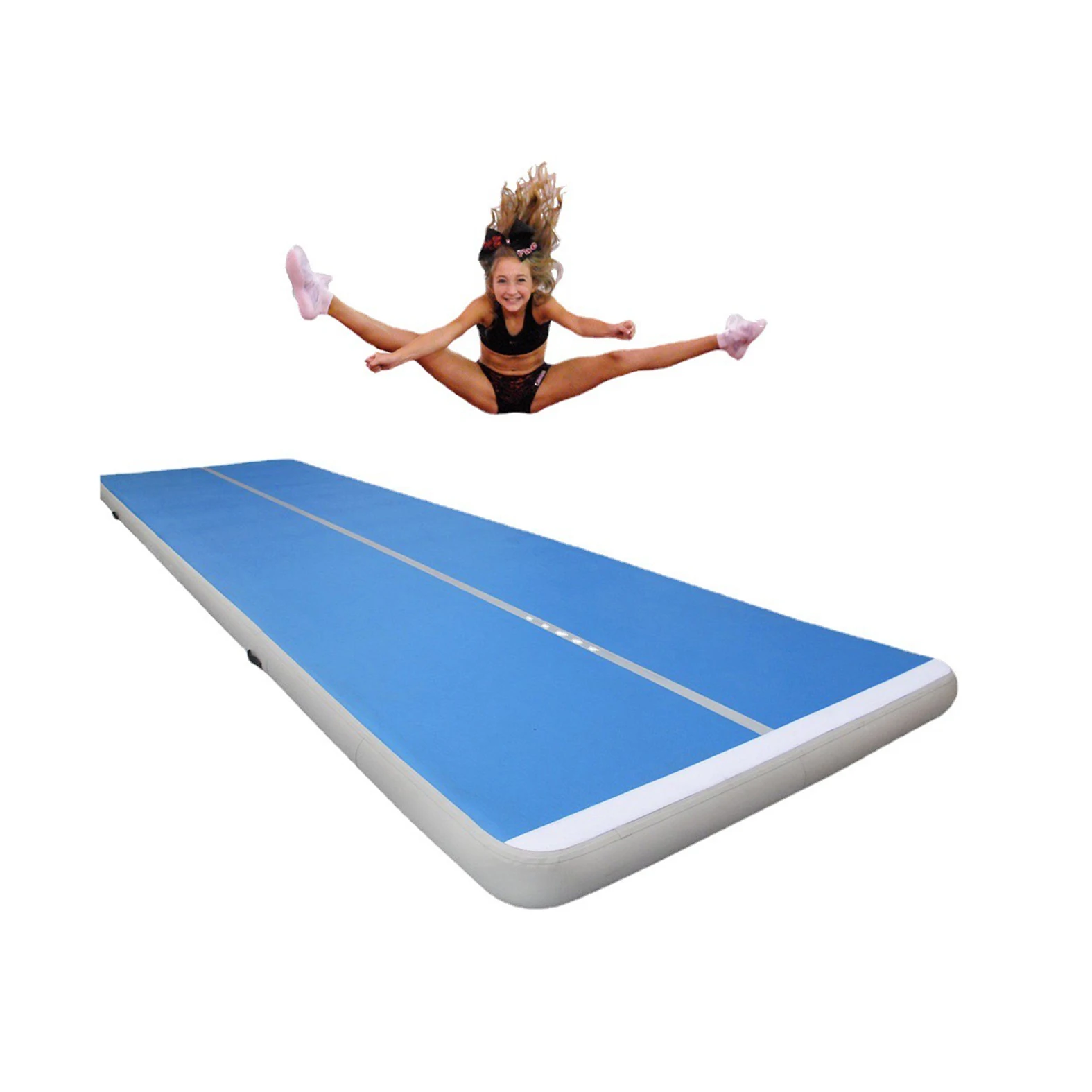 

Manufacturers Customized High Quality Yoga Mat Brushed air Cushion Roll Yoga Training Mat Built-in air Pump