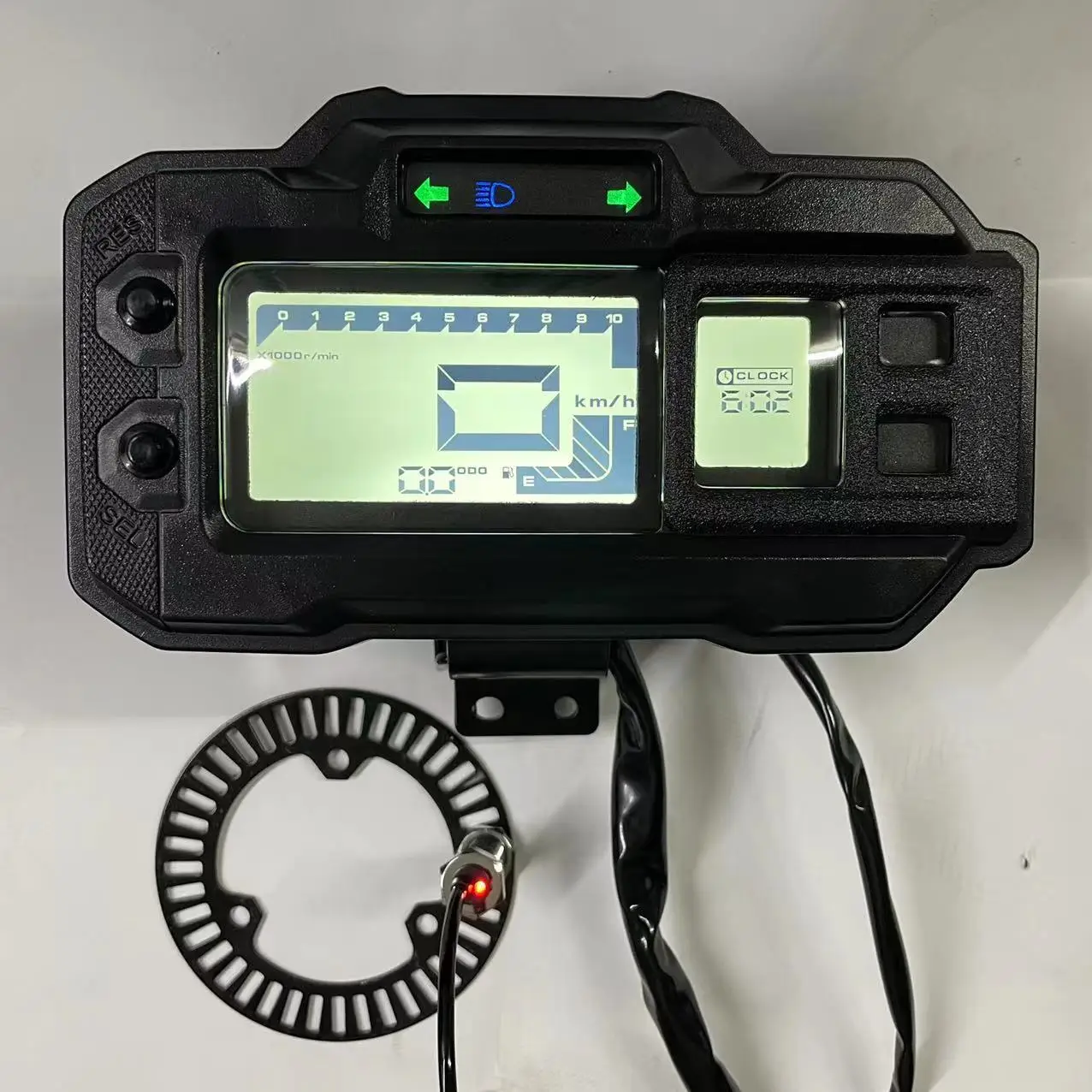 

MotorcycleDigital Display Accessories Speedometer Odometer for Motorcycle Tank carburetor 150cc with Speed Transmitter
