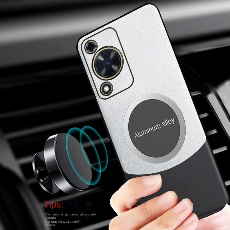 For Huawei P60 P50 P40 P30 Pro Case Luxury PU leather Skin With Magnetic Protective Back Cover Case For Huawei P60 P50pro shell