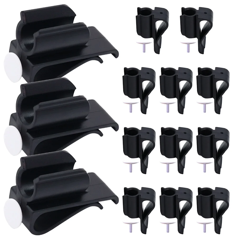 

14 Pcs Golf Bag Accessory Clip Accessories Golfing Putter Club for Plastic Ball Holder Clamp