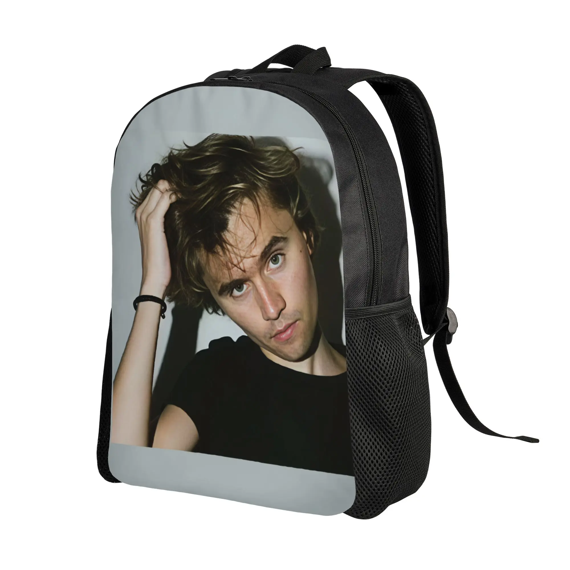 Charlie Kirk Messy Blonde Hair Backpack  Streetwear Backpacks Male Trekking Durable High School Bags Custom Rucksack
