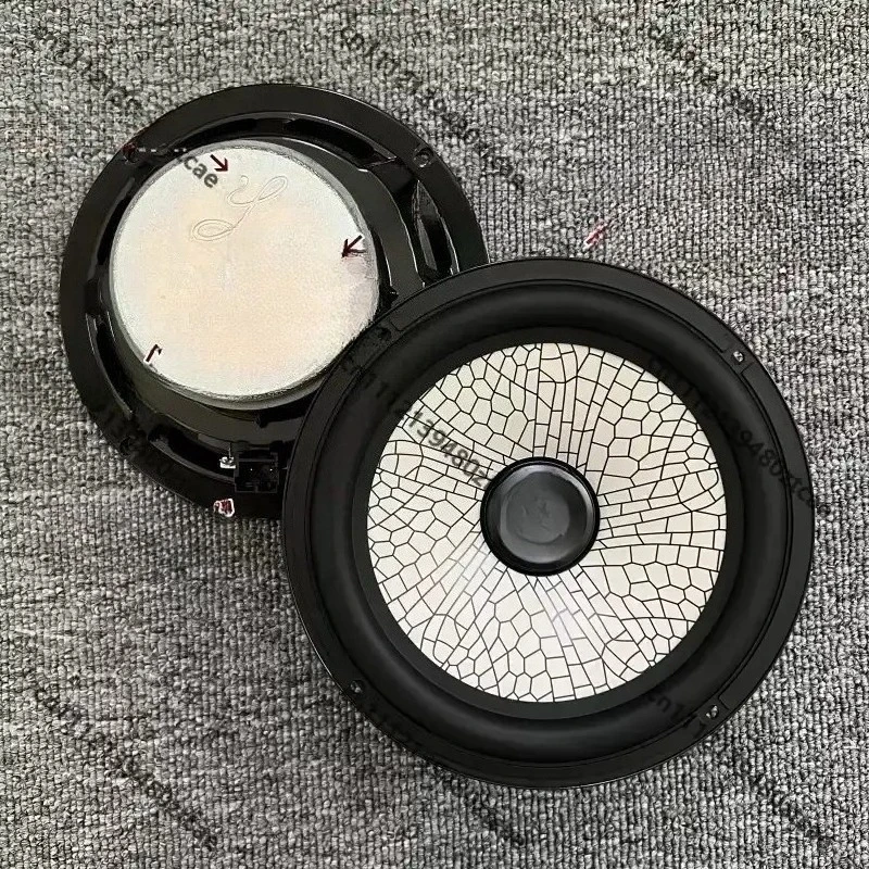 New 6.5 Inch Mid Bass Tweeter Speaker Kit Plug & Play Car Audio Modification Vehicle Sound Upgrade Replacement Horn Accessories