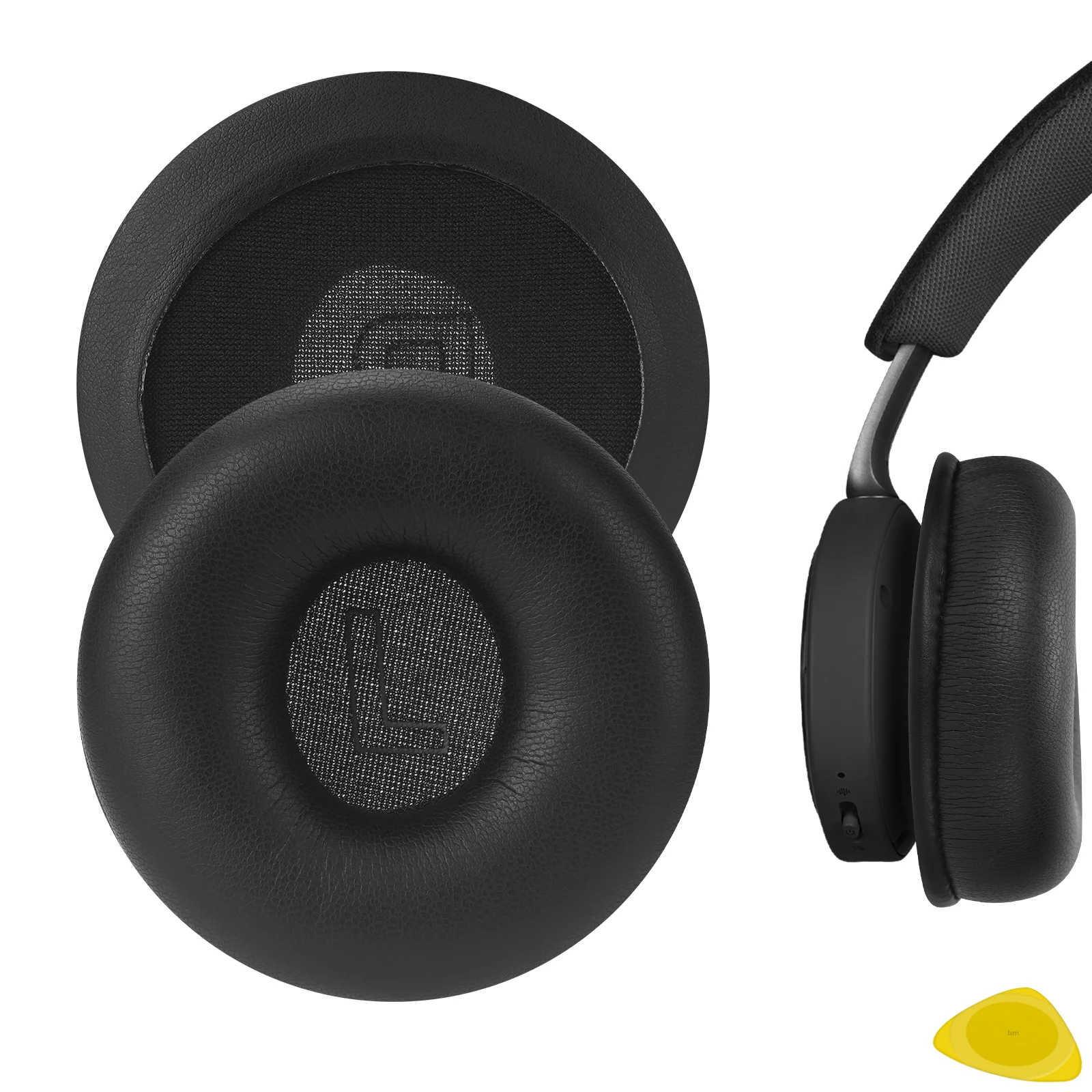 

Geekria QuickFit Replacement Ear Pads for Bang & Olufsen Beoplay H8, H8i Headphones Ear Cushions, Headset Earpads