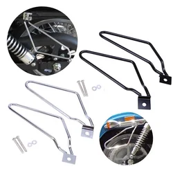 Motosiklet heybe bağlar evrensel kıyıcı Tracker Bobber Scrambler Cafe yarış HONDA YAMAHA Haojue için HYOSUNG BENDA QJMOTOR