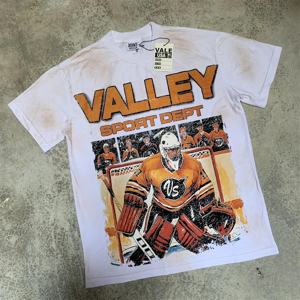 

Forever Valley Sport Dept Vale SPORTS DIVISION T Shirt Men Women Rugby Player Print T-shirt Top Tees