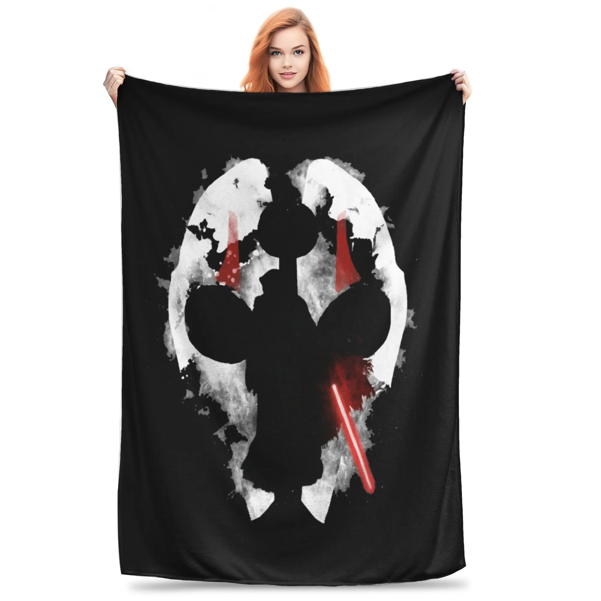 Фланелевое одеяло Дарт Нихилус, теплые плюшевые одеяла, мягкое постельное белье для кровати, гостиной, дома, путешествия, дивана