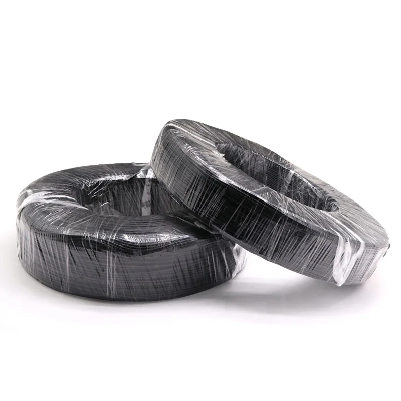 Fil blindé en PVC, Fils de blindage électroniques en cuivre à noyau unique, Canal audio AWG, corde 1185, 28, 26, 24, 22, 20, 18, 16, 14, 12, 10, 5