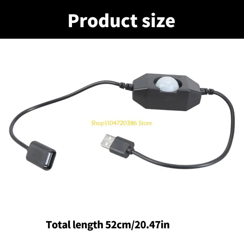 K0EA سهلة التركيب، مفاتيح مستشعرات الحركة PIR لشرائط LED لمسافة 3-8 أمتار #6