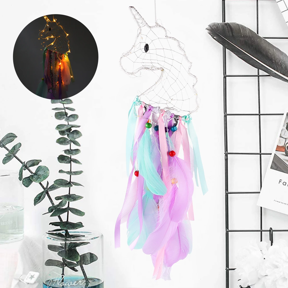 

Hanging Decor Dream Catcher Pendant Decoration Indoor Ornament Home Adornment Dreamcatcher