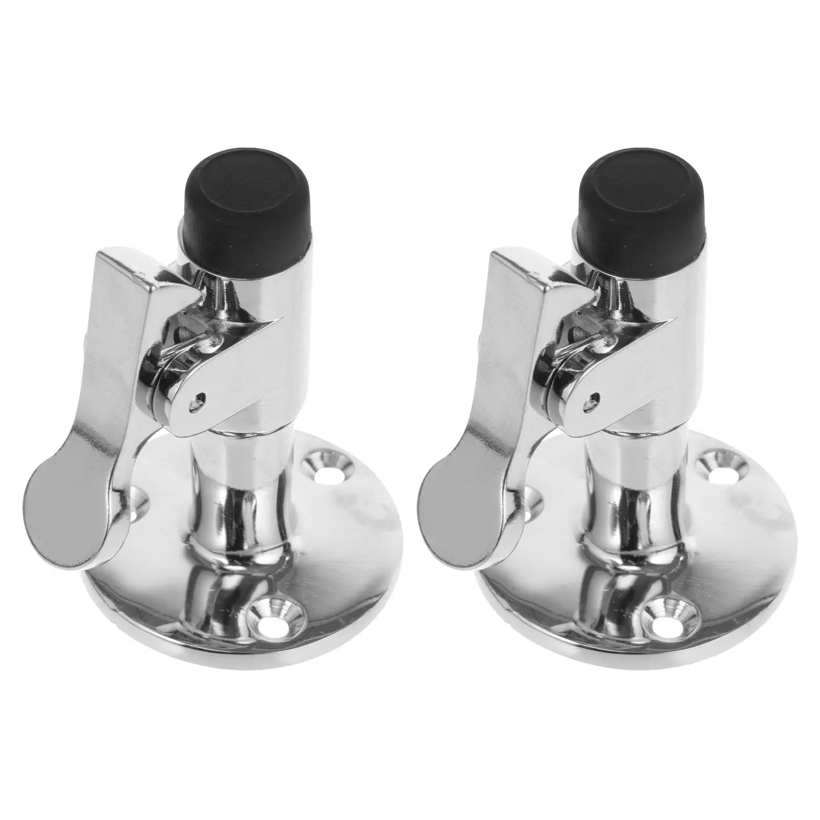 

2Pcs Stainless Steel Marine Door Stopper for Yacht Boat Hold Door Open Windproof Corrosion Resistant Polished Finish Easy