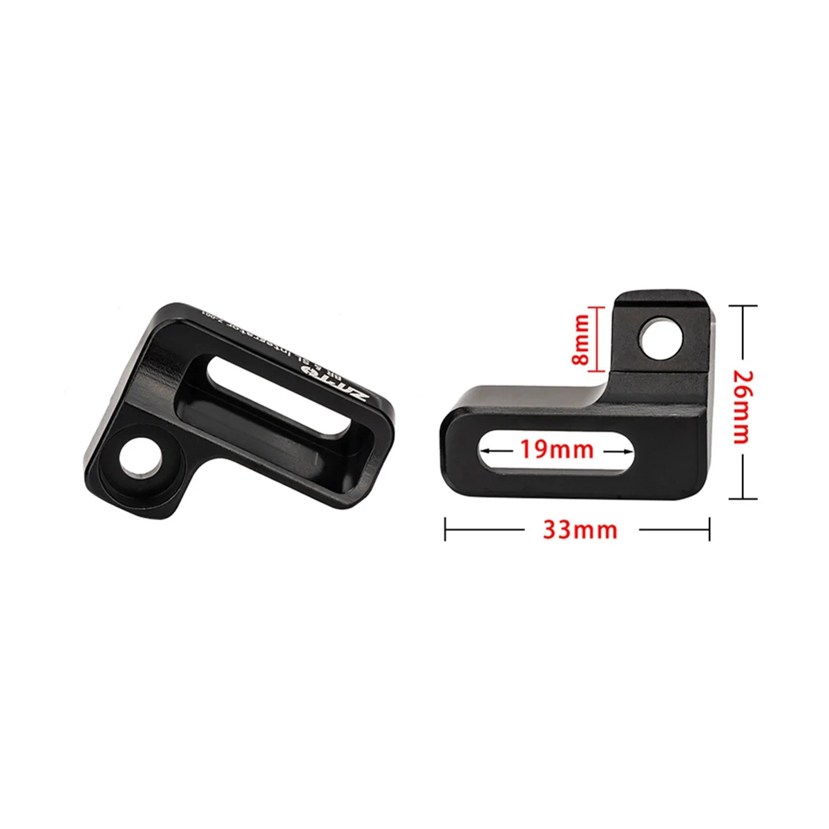 ZTTO Bicycle Integrated Shifter Adapter for Shifter Mounting to I-Spec EV Brake Mountain Bike Brake Integrated Left