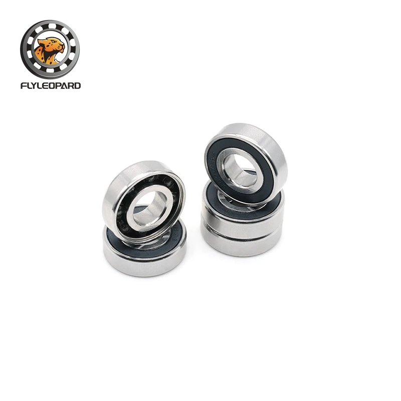 1pcs S6001RS 12x28x8mm Stainless Steel Hybrid Ceramic Bearing ABEC-9 Corrosion Resistant for Mountain Bike Hub 6001-2RS