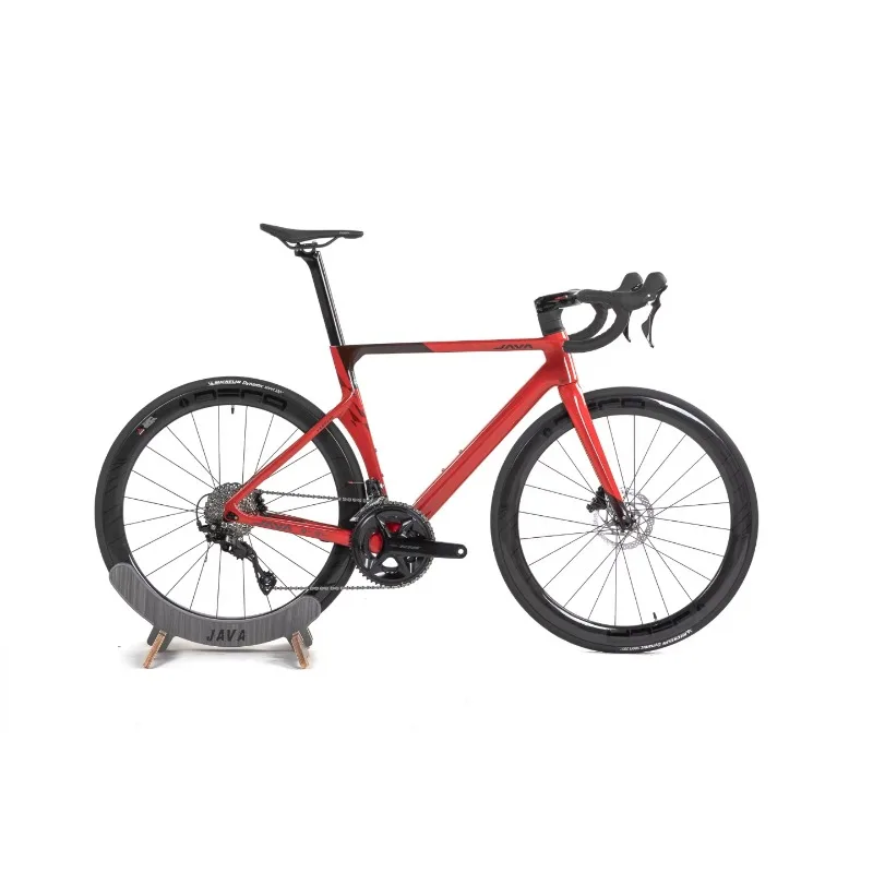 

Full Carbon Fiber Road Bicycle 24 Speed Race Bike R7120 105 Hydraulic Disc Brake Racing Cycling UCI Java Vesuvio