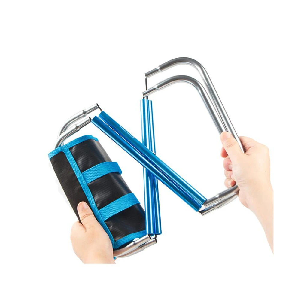 

Compact Foldable Stool for Camping Hiking Fishing Lightweight Aluminum Chair Portable Outdoor Seat for Travel Picnic