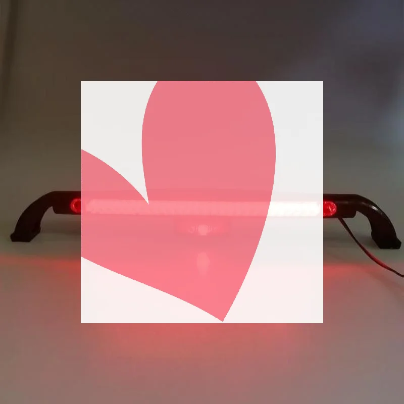 28 LED Additional Car Rear Brake Light Red Waterproof Windshield Taillight High Brightness for Night Driving Safety