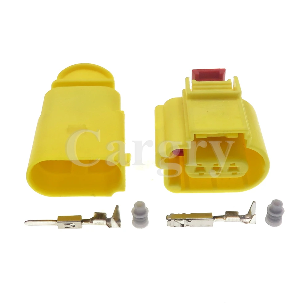 1 Set 3P 8V0973803 1670588 1670591 8V0973703 AC Assembly Car Wire Cable Waterproof Connector Automobile Male Plug Female Socket