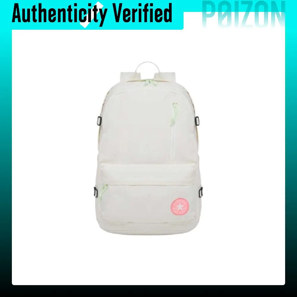Converse Polyester Backpack Unisex Milk White 10017270-A08