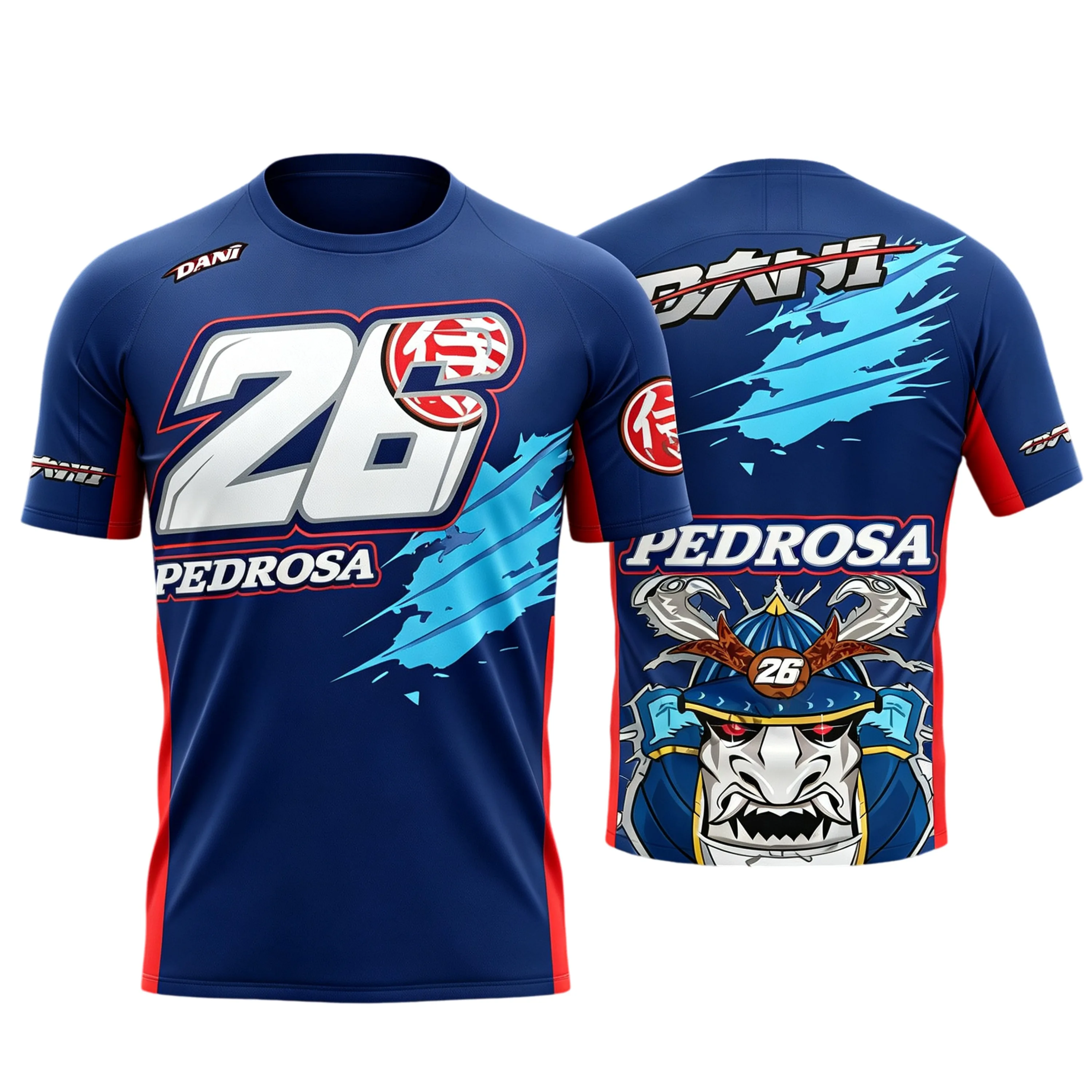 2026 Racing No.26 Rider Daniel Pedrosa Fan 3D Printed T-Shirt Men Women Summer Casual Short Sleeve Fashion Streetwear