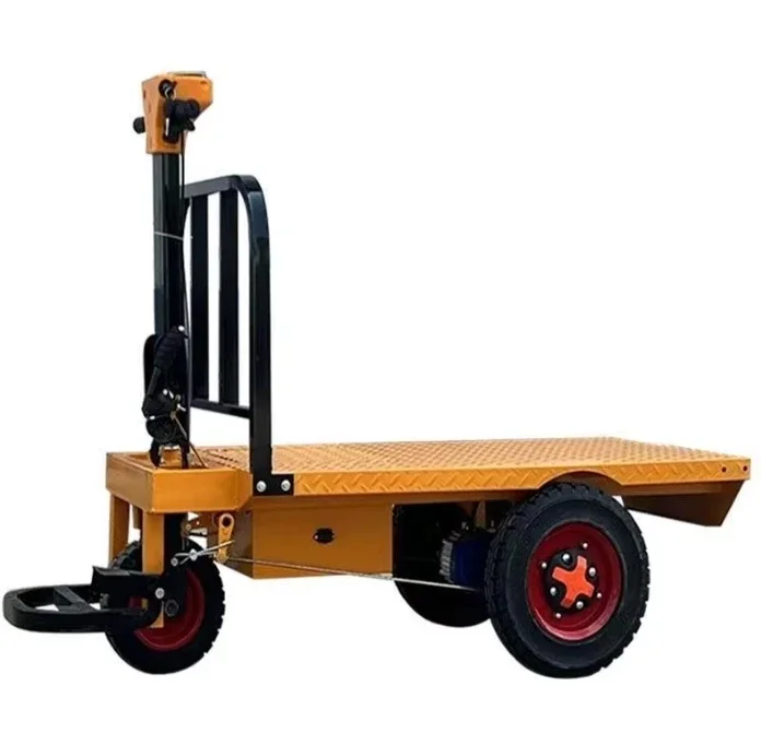 Special Transportation Four-Wheel Flatbed Electric Truck for Special Purpose