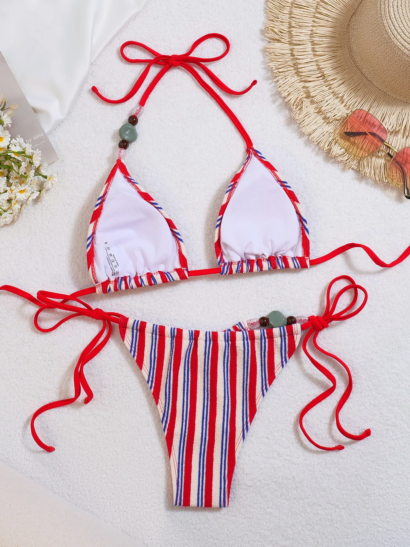 2026 Sexy Bikinis Striped Swimsuits Women Swimwear Push Up Female Beach Swim Wear Bathing Suits Brazilian Bikini Set Pool Bather