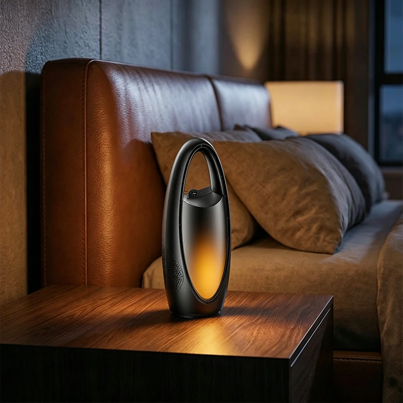 usb-bladeless-fan-can-atomize-9-hour-timed-9-speed-wind-with-shaking-head-gilded-effect-ambient-light
