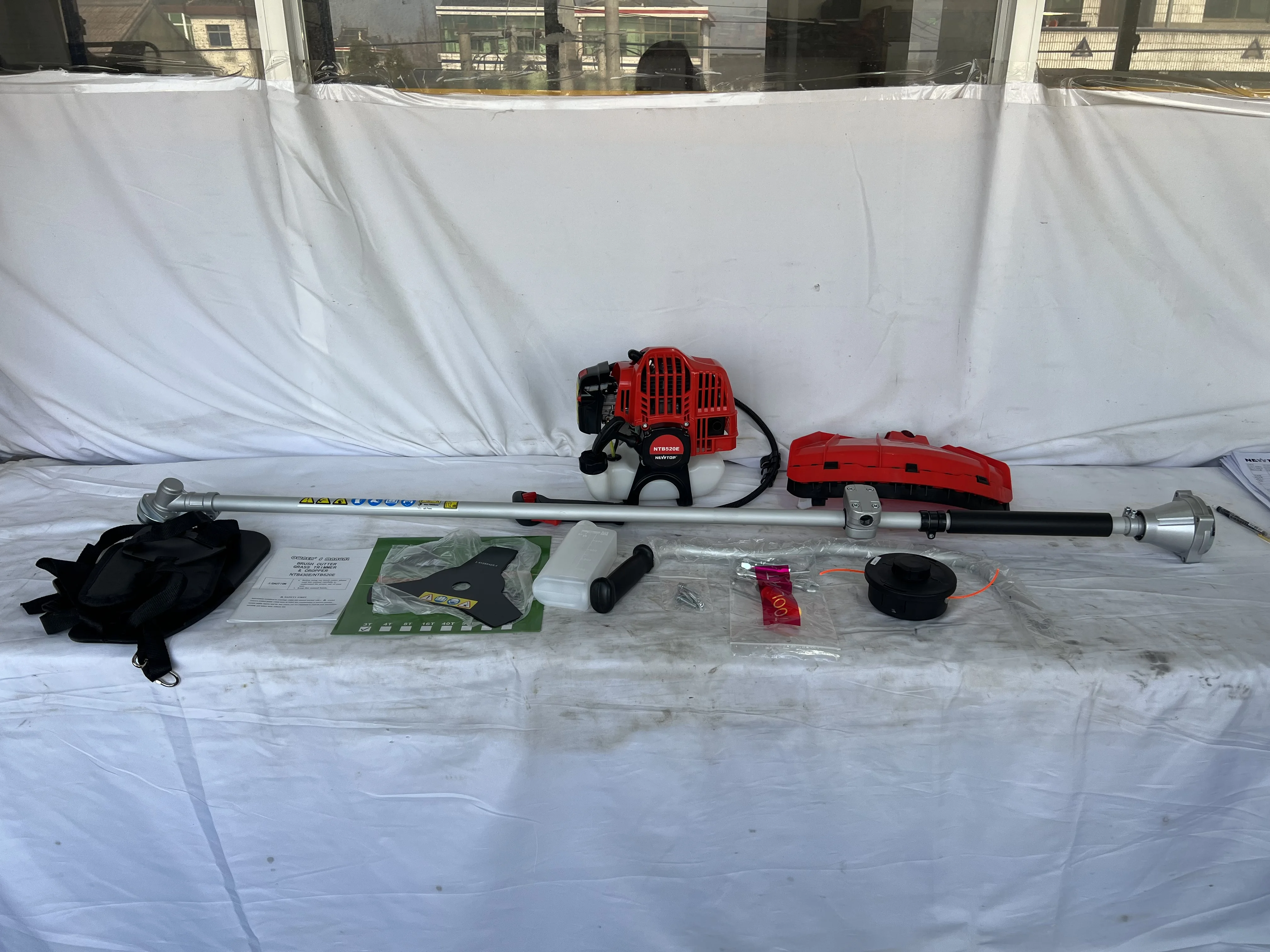 ATV&UTV52cc Desbrozadora 2 Stroke Power Grass Cutter 520E Brush Cutter for Ecuador