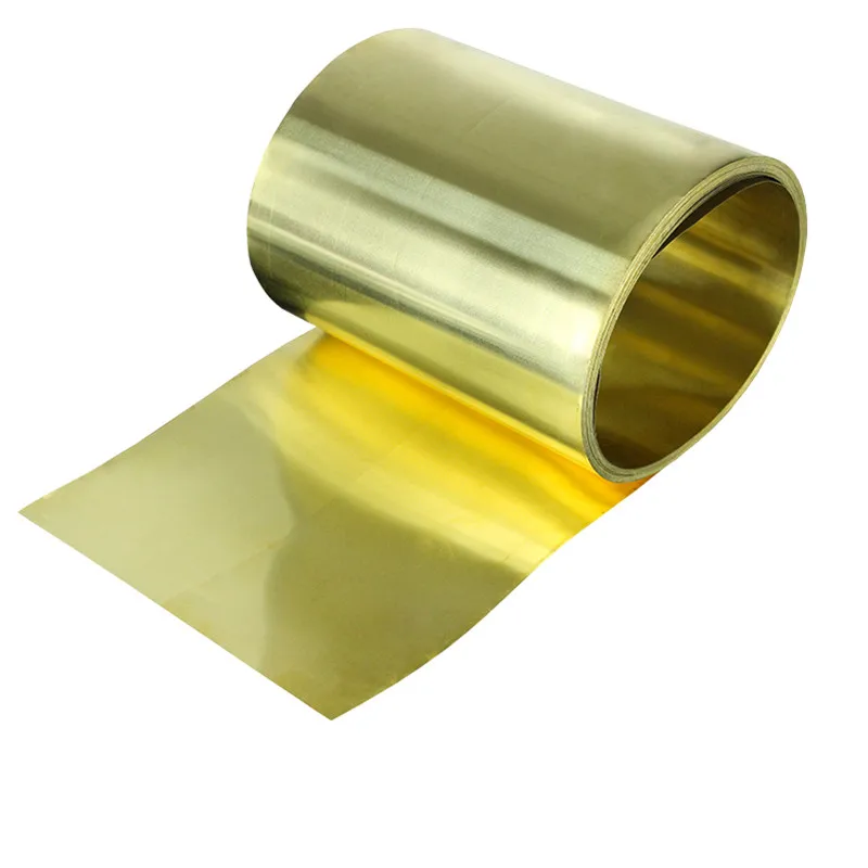 

Brass Strip Brass Metal Thin Sheet Foil Plate Thickness 0.1-0.3 mm width 10-200 mm Brass Sheet Foil Plate Strip